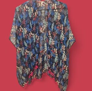 Tropical Kimono and/or Cover-up